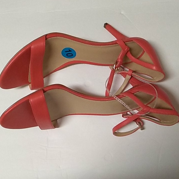 Nwt Micheal by Michaelkors hight heel open toes sz 10 - Picture 12 of 13